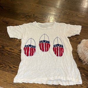 [Banner Day] Classic American Linen Burnout Tee